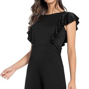 WOMEN'S HIGH WAIST LONG JUMPSUIT